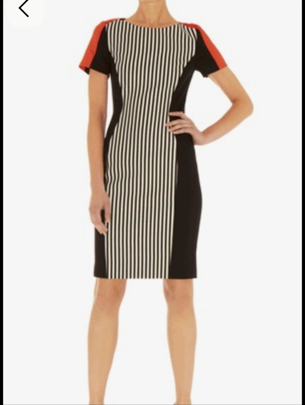 NEW Karen Millen Colorblock Sheath Dress sz 10